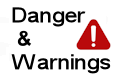 Bicheno Danger and Warnings